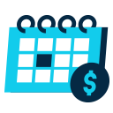 Bill Pay Calendar Icon